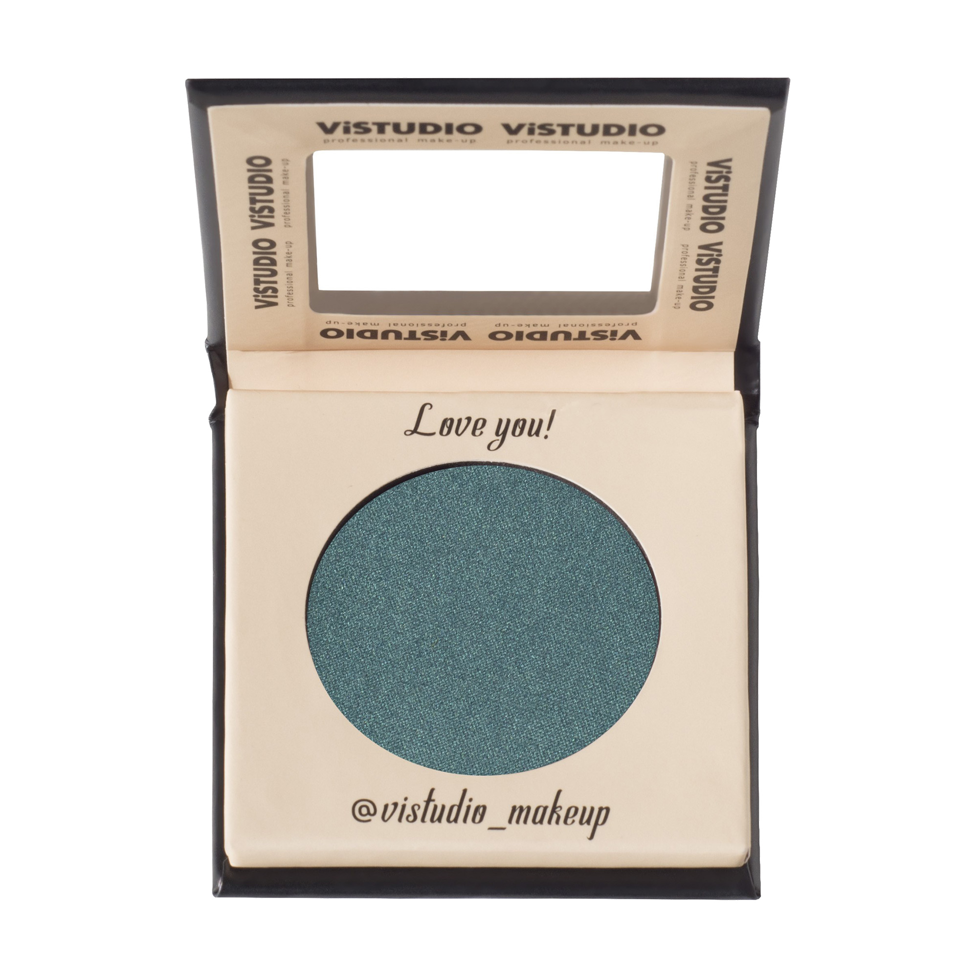 Компактні тіні для повік ViSTUDIO Compact Eyeshadow Viridian, 6 г